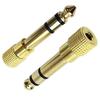 6.5 Revolution 3.5 Female Head  Headphone Jack Adapter Plug Stereo Audio AVE