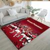 Arsenal Personalized Name Area Rug Perfect for Game Room Balcony Playrooms Entryway Antislip Carpet Anime Office Decor Birthday/Christmas Gift
