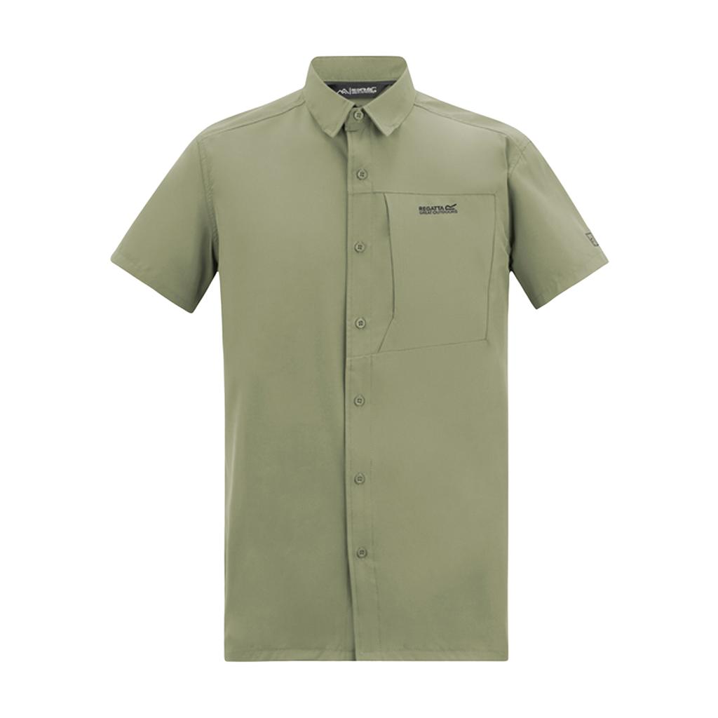 Regatta Mens Insect Repellent Short-Sleeved Travel Shirt