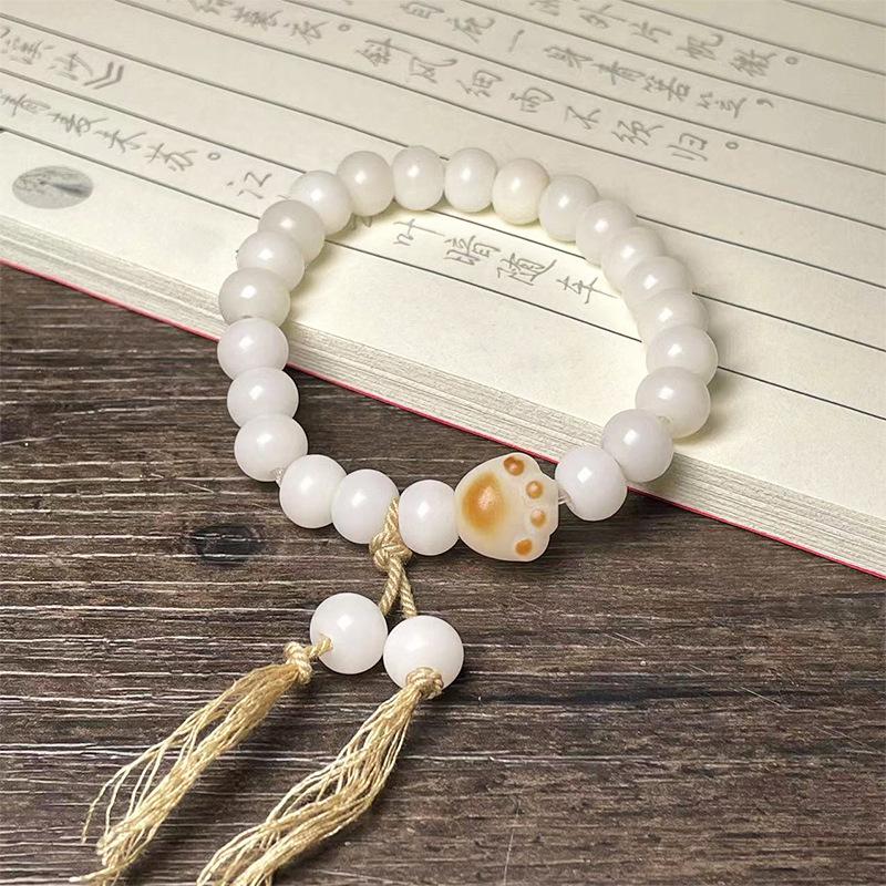 Charcoal-fired Cat Claw Bracelet Engraved Bracelet Student Finger-wrapping Jewelry