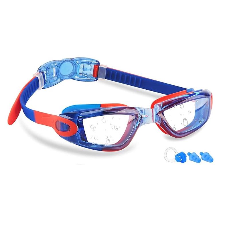 Módní dětské plavecké a potápěčské brýle s vysokým rozlišením, vodotěsné a odolné proti zamlžení, 2025