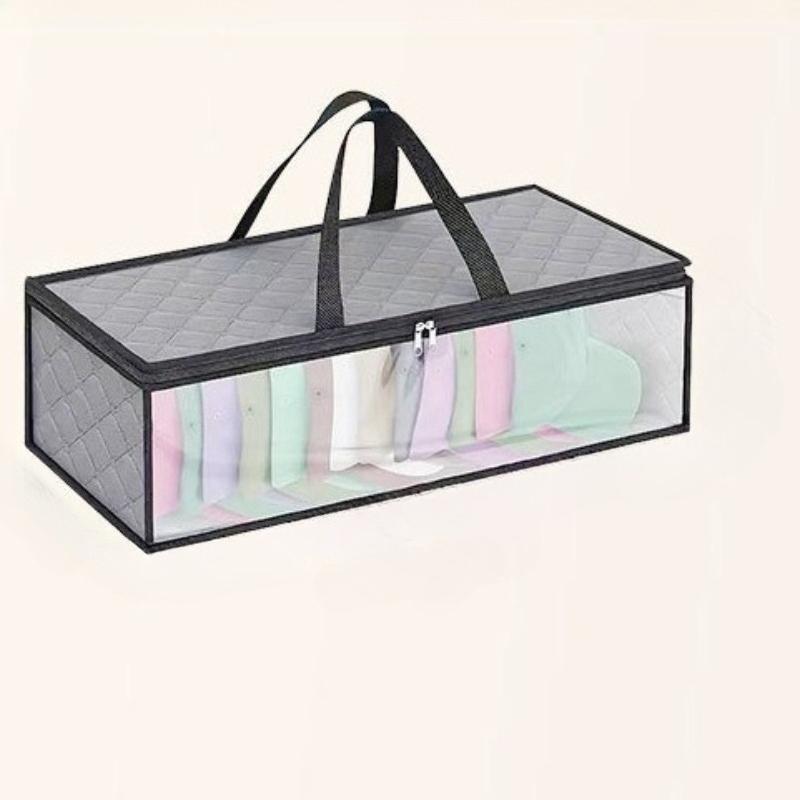 1Pc Wardrobe Organizer Clothing Storage Box Waterproof Clothing Storage Box Under Bed Large Capacity Dust Proof Storage Bag Save Space