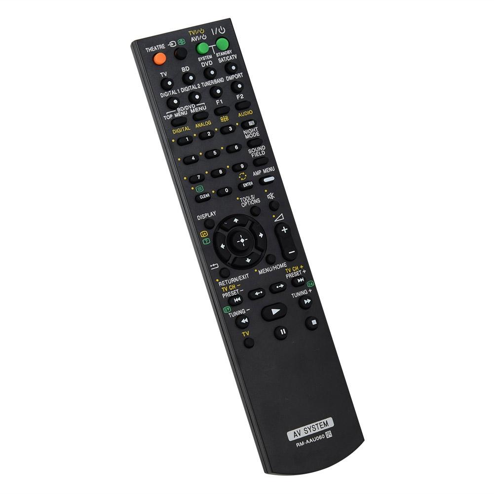 Fjernkontrollkontrollerstatning for Sony RM-AAU060 AV-mottakersystem-TV
