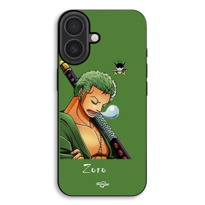 Coque de téléphone - MANIACASE - iPhone 17 - Roronoa Zoro - Silicone TPU - Souple