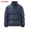 Unisex Stand-up Collar Puffer Down Jacket
