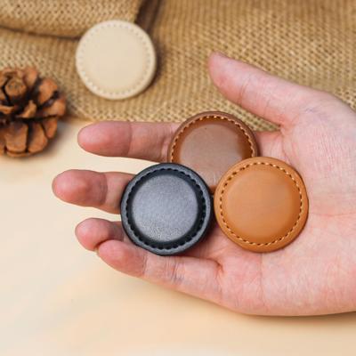 1Pc Golf Practice Equipment Course Markers, Leather Magnetic Golf Markers, Holiday Gift