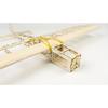 Real hawk Scale RC Balsawood Airplane Laser-cutting mini STICK 580mm Balsa Kit DIY Building Wood model