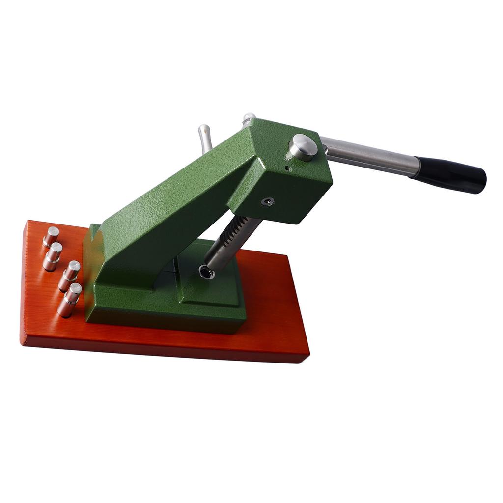 6173 Watch Back Press Set Wooden Base Watch Case Cover Pressing Machine for Watchmakers