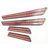 For Toyota RAV4 Rav 4 2019-2021 2022 Interior Accessories Door Sill Anti-Kick Decoration Bumper Sill Anti-Dirty Cover Stickers