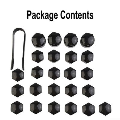 Wheel Wheel Nut Cap 17MM Bolt Cap Cover Nut Plastic