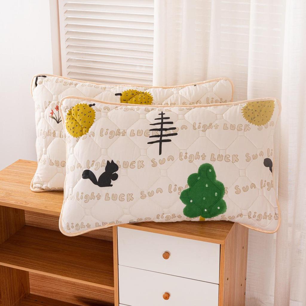 2025 Waterproof Washed Cotton Pillowcase