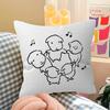 Cute GANADI Cushion Cover Decorative Pillow Sofa Home Decor Case Pillow Cases