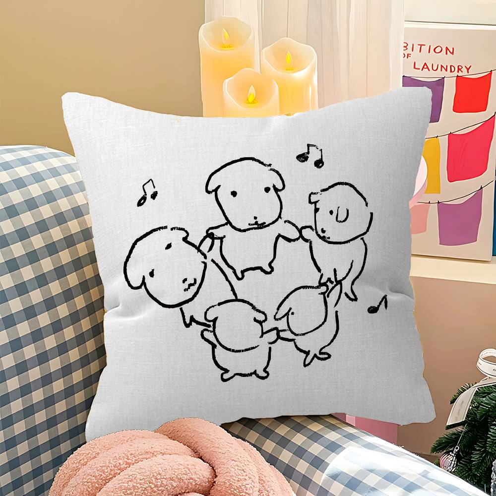 Cute GANADI Cushion Cover Decorative Pillow Sofa Home Decor Case Pillow Cases