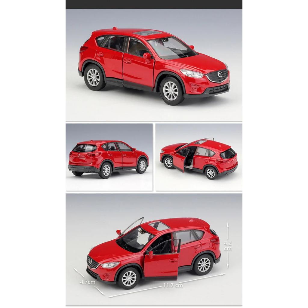 Welly 1/36 MAZDA CX-5 SUV Alloy Car Model Diecasts Metal Vehicles Car Model High Simulation Collection Childrens Gift Decoration