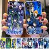 Anime Blue Lock Phone Case for iPhone 15 8 7 6 6S Plus X SE 2020 XR XS 14 11 12 13 Mini Pro Max Mobile Case