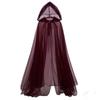 Fairy Tale Witch Wizard Hooded Cloak 150cm/59in Cosplay Costume Cape Red Riding Hood  Halloween