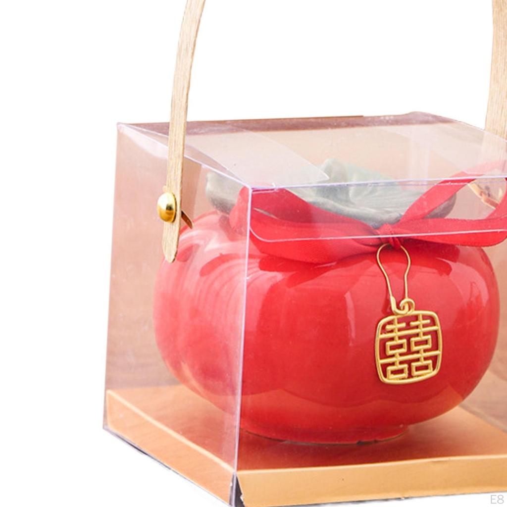 Ceramic Candy Jar, Box, Decorations, Decorative Teapot, Tea Canister, Storage Pot