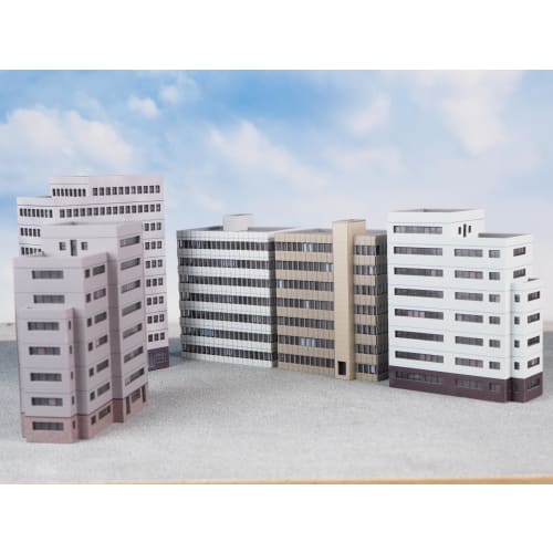 [Good In Three Directions] 1/300 Scale Model Building Set for Railway Dioramas, Figure Arts, and Other Models