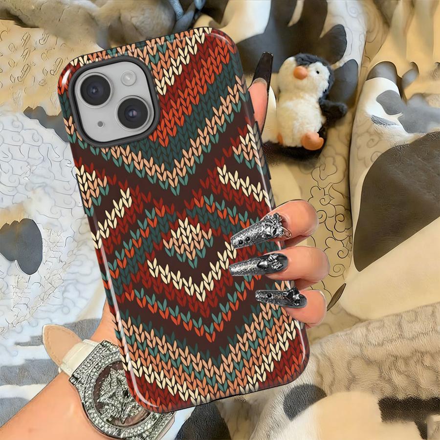 Striped Fabric Art Soft Cover Capa Phone Case for Xiaomi Redmi Note 14 4G 14 Pro Plus 5G