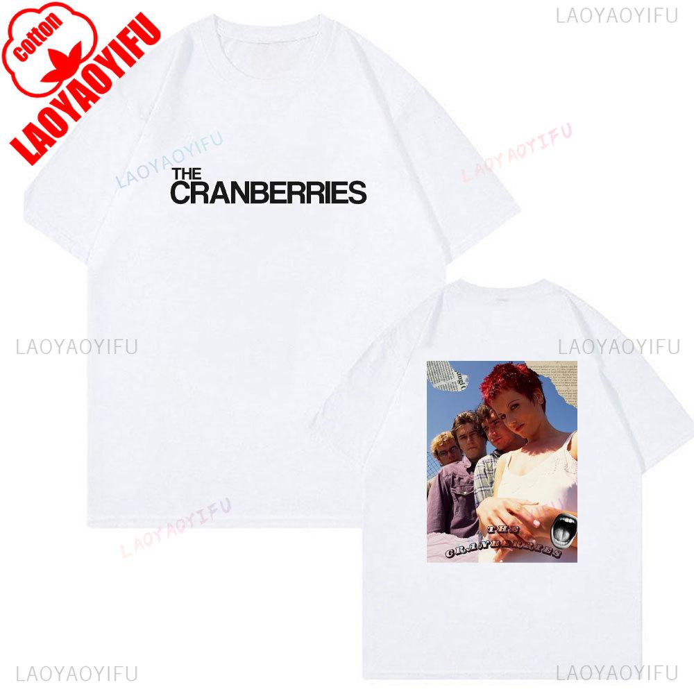 80s 90s The Cranberries Linger 1993 Alternative Rock Lyrics Unisex T-shirt Graphic T Shirts Vintage T Shirt Summer Cotton Tees