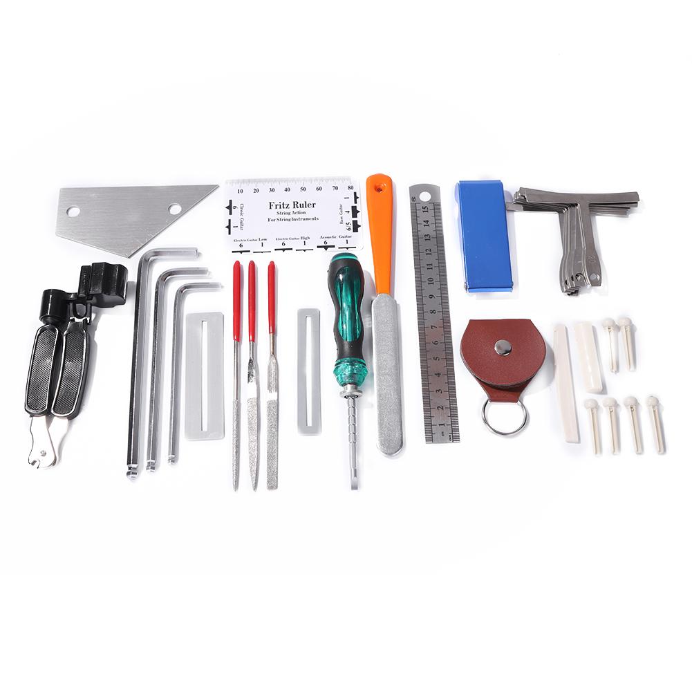 Buy 36 in 1 Professional Guitar Repair Tool Kit String Tuning Wrenches ...