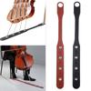 Verstellbarer PU-Leder Cello Endpinhalter Spikes Bodenschutz Endpinstopper für Zuhause Endpinauflage Cello Rutschfestes Pad