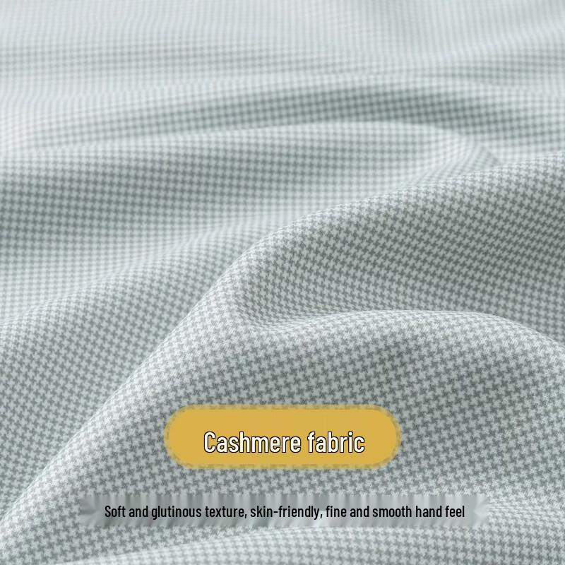 ROMON Premium Cashmere-Blend Men's Long-Sleeve Dress Shirt