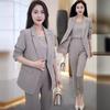 New Spring Season Chic Retro Casual Fashion Set Women's Suit Business Formal Three-Piece Outfit