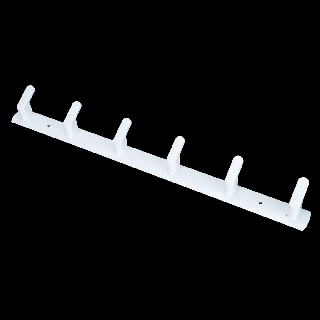 Haczyki na płaszcze ze stopu aluminium Lekki haczyk na płaszcze do montażu na ścianie z 6 haczykami do sypialni łazienki korytarza