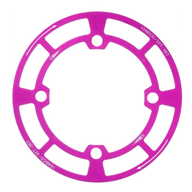 Bicycles Chainring Guard Aluminum Alloys Crankset Shield Protector Chain Wheel Sprocket Cover Mountain Bike Accessories