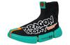 Essence Way Of Wade Non Slip Lightweight High Top Vintage Basketball Shoes Men's Black AGWN039-4