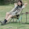 Outdoor Folding Camping Moon Chair