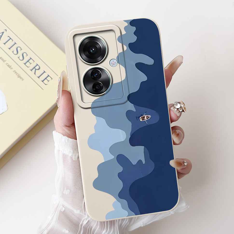 For Oppo Reno11 F 5G CPH2603 Case Cute Cartoon Printed Cherries Soft Silicone Cover For Oppo F25 Pro 5G 6.7" Phone Cases Coque