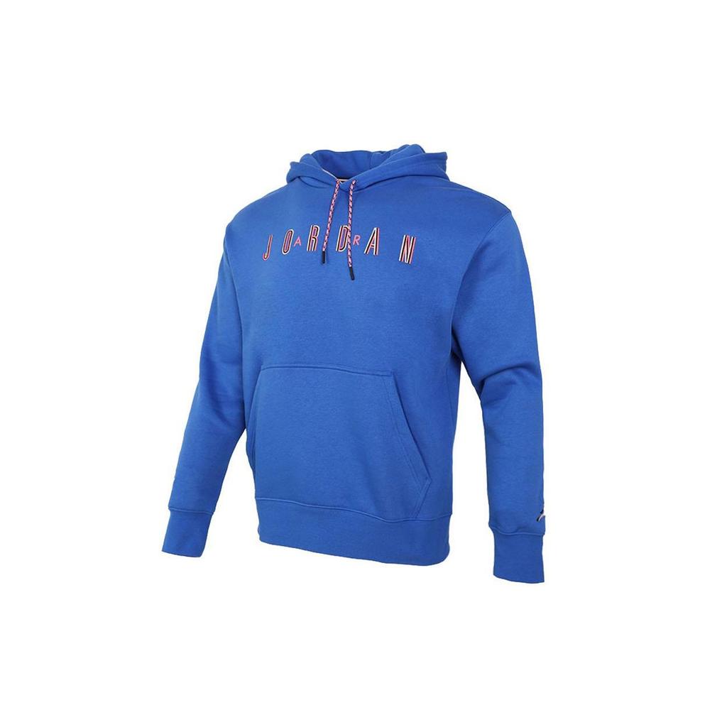 Jordan Sweatshirts Men's Royal Blue Hooded Moderate Regular CK9568-480