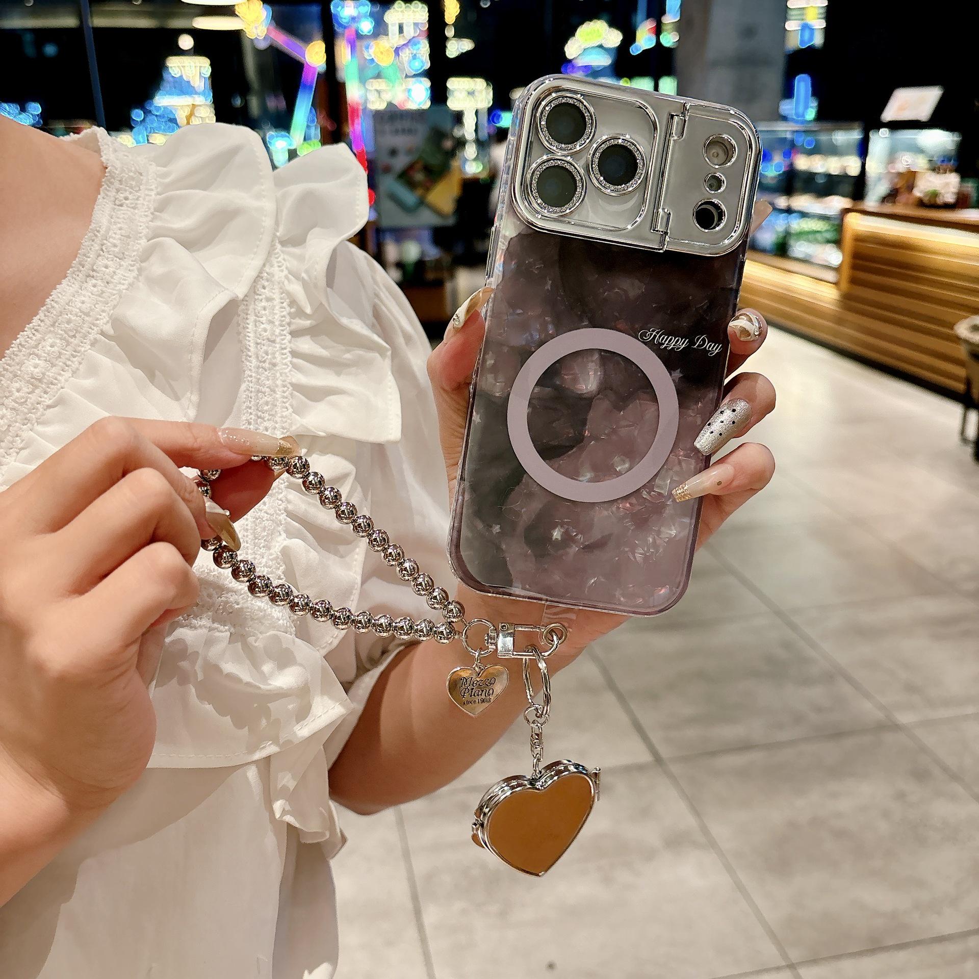 

Чохол-накладка з магнітним градієнтом для iPhone 17 Pro Max з підставкою для об єктива - Двошаровий iPhone 16 Pro Max