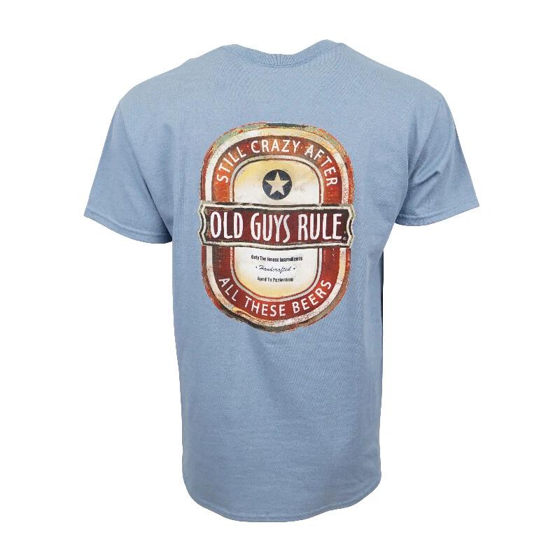 Old Guys Rule Unisexs Still Crazy After All These Years T Shirt S