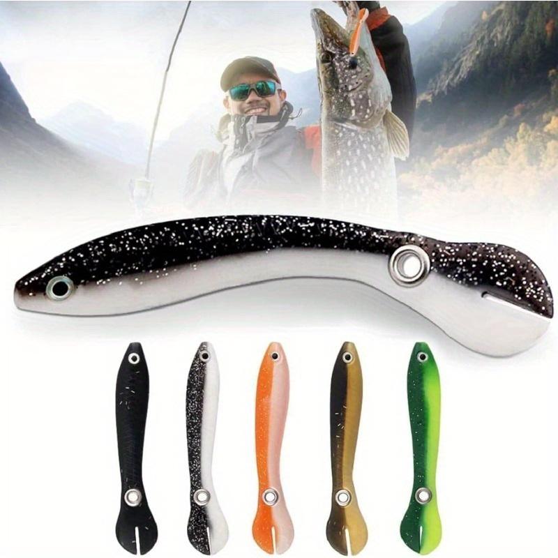 

Soft Bionic Fishing Lure with Rotating Spins Tail for Saltwater & Freshwater Soft Fishing Tackle Fake Bait