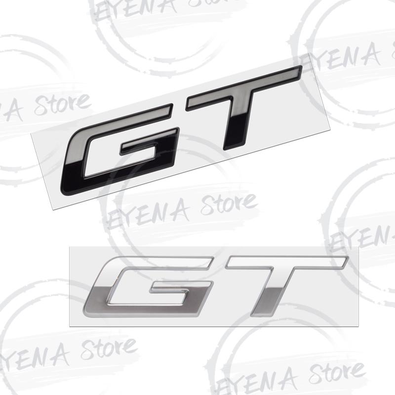 UNYG8 GT Logo 2025 Neue Schrift Metallplakette Aufkleber Auto Kofferraum Heck Karosserie Emblem Für Peugeot 308 208 3008 408 2008 4008 5008 508 RCZ