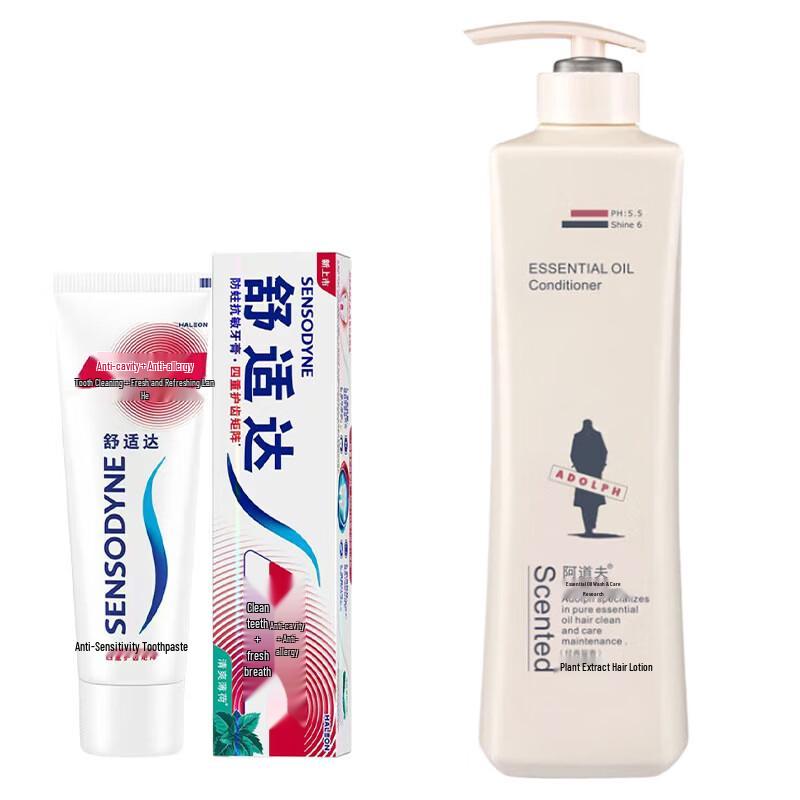 

Sensodyne Toothpaste & Adolfo Hair Conditioner Bundle