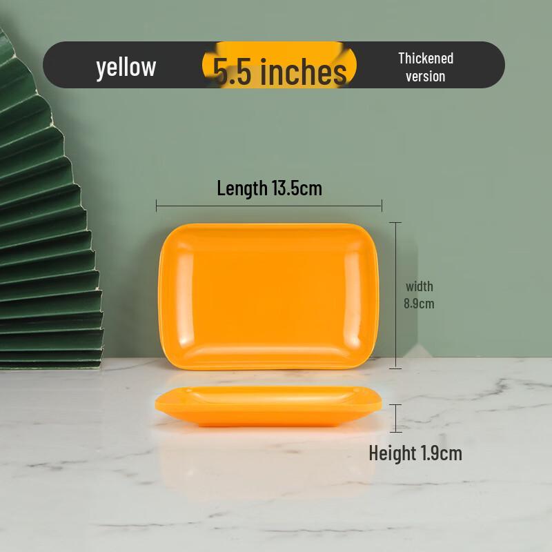 JingZhiFeng Commercial Melamine Rectangular Serving Plates