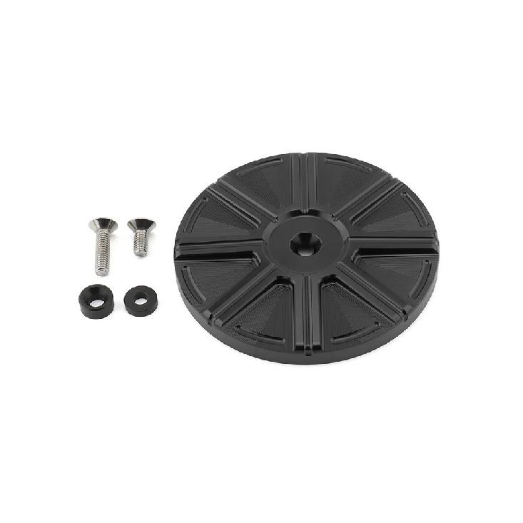 Motorcycle Air Cleaner Filter Cover For Harley Dyna Street Bob Low Rider 99-08 Softail Fatboy 2000-15 Touring Road King 99-2013 чёрный