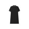 FILA 2023 Mid-Length Casual Polo Dress Women Dresses Black F51W328301FBK
