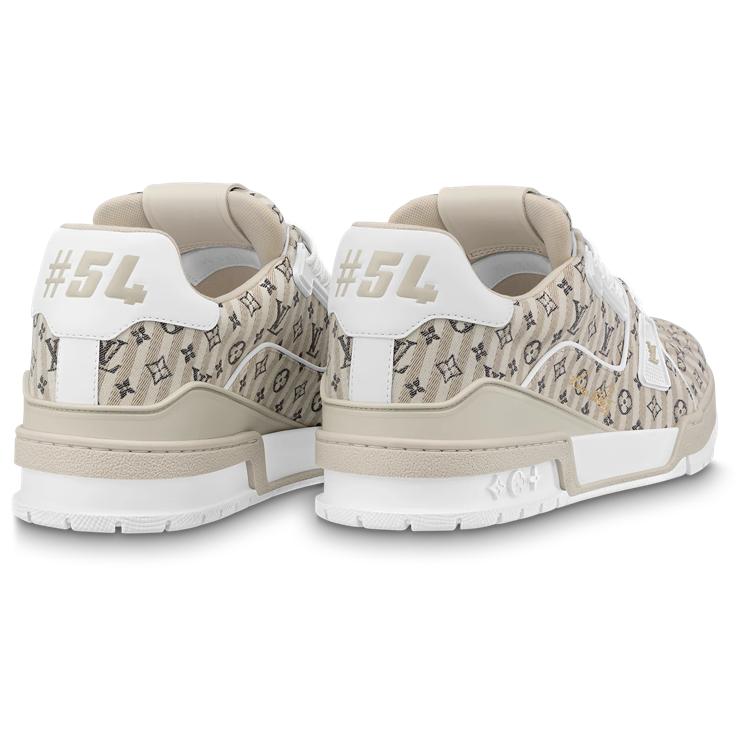 Louis Vuitton Lv Trainer Sneakers 'Beige Monogram' 1ABG0J