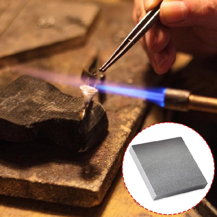 Jewelry Crafting Steel Block 4x4Inch Heat Treated Solid Metal Anvil Block for Jewelry Making and Metal Stamping