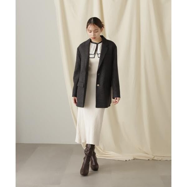 Jill by Jill Stuart Single-Breasted Tailored Jacket