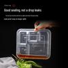 Hexinyue Disposable 4-Compartment Lunch Boxes