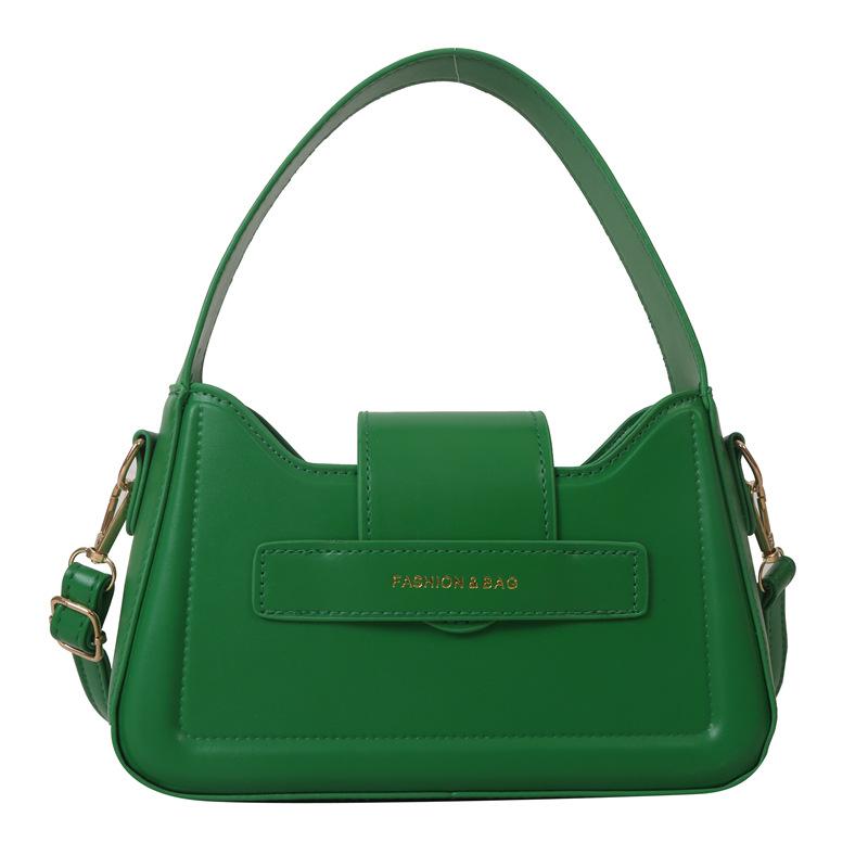 

Korean version of underarm bag women s 2024 new trendy fashion versatile niche portable shoulder bag texture foreign style messenger bag зелений