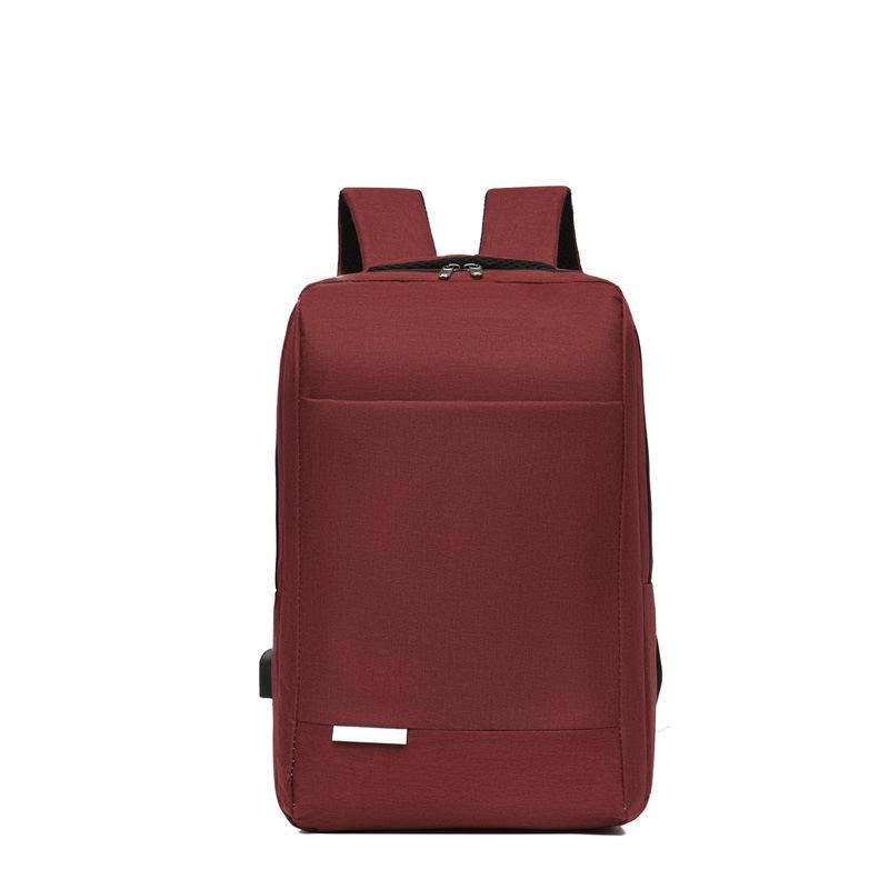 Computer backpack business usb charging backpack, multi-functional high-end backpack men's commuter reflective backpack