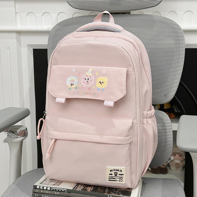 Schoolbag Japanese ins niche schoolbag female backpack junior high school student high school student schoolbag large capacity girl backpack light