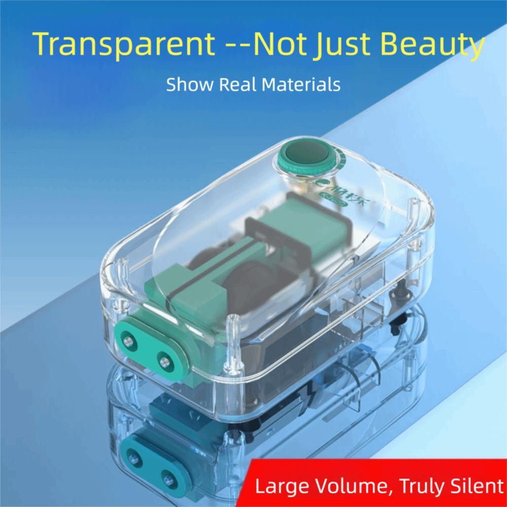 Ultra Silent Aquarium Air Pump Silent Operation Adjustable Fish Tank Oxygen Air Pump Low Noise High Power Air Flow Oxygen Pump